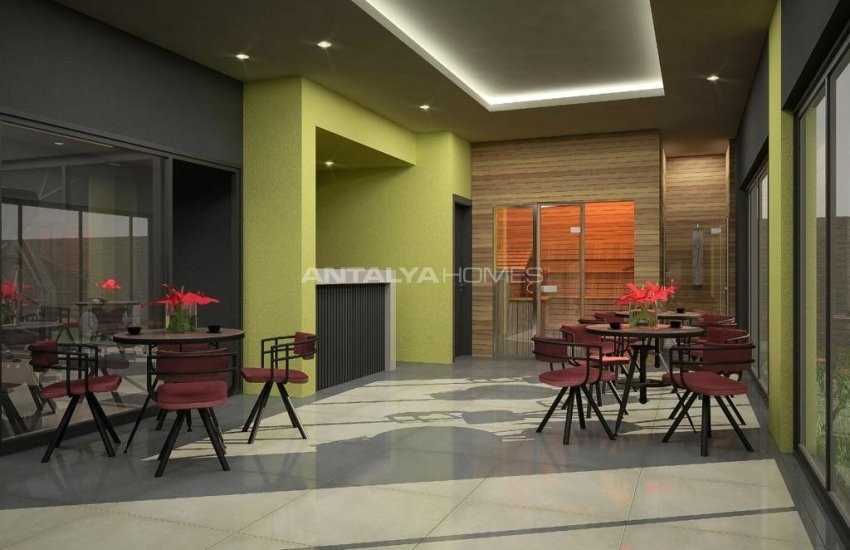 شقق بموقع جيد مطلة على البحر مع حوض سباحة في ألانيا 9