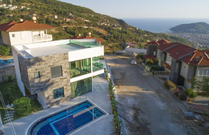 Contemporary Designed Villas with Sea and Castle Views in Alanya 3