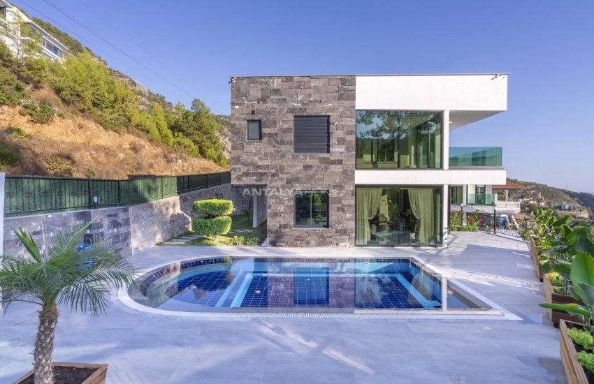 Contemporary Designed Villas with Sea and Castle Views in Alanya 4