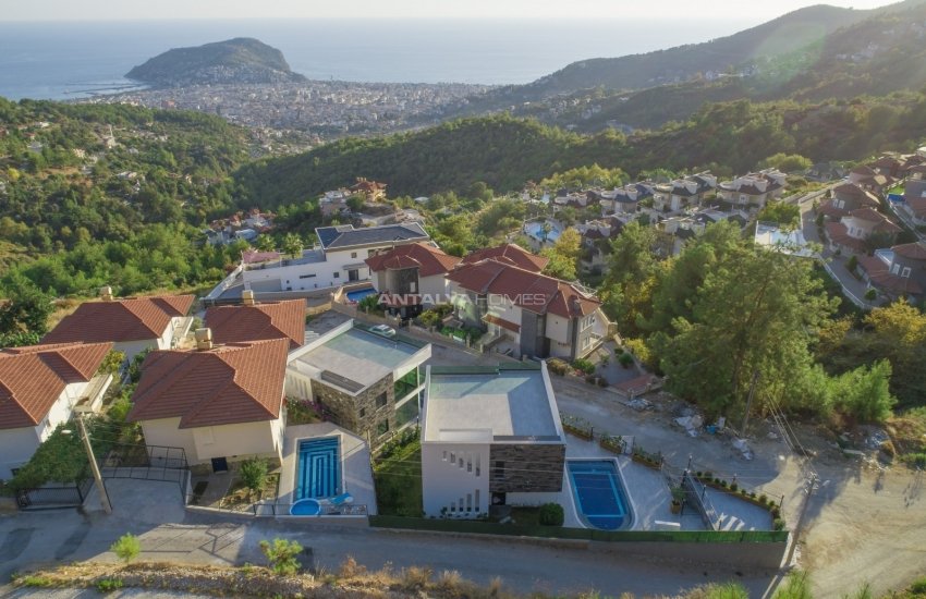 Contemporary Designed Villas with Sea and Castle Views in Alanya 7