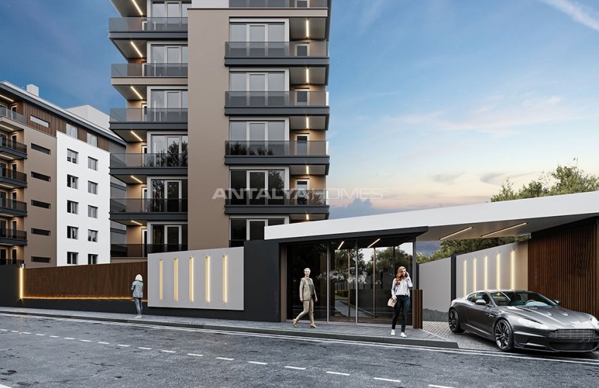 Apartments in a Complex with Rich Facilities in Konyaaltı 2