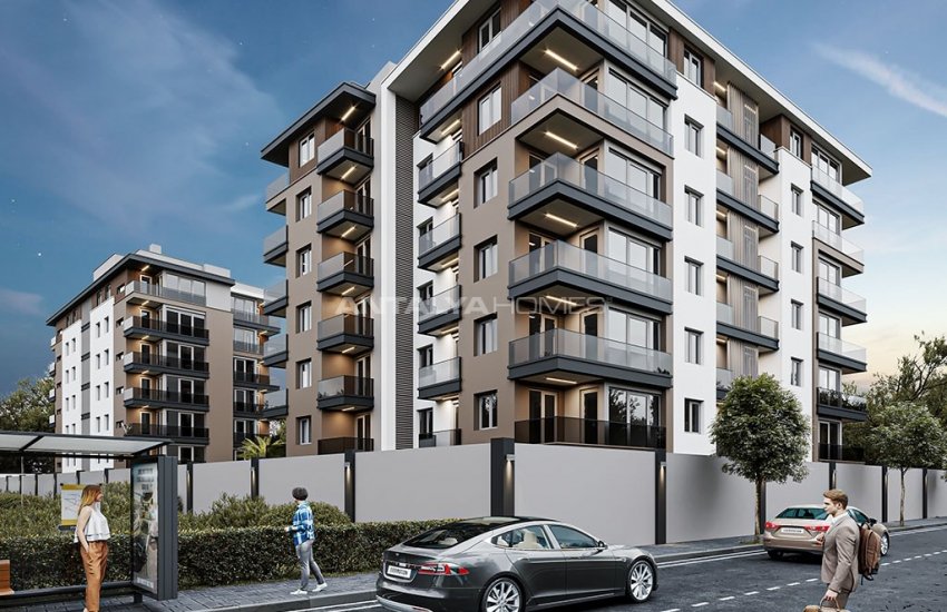 Apartments in a Complex with Rich Facilities in Konyaaltı 3