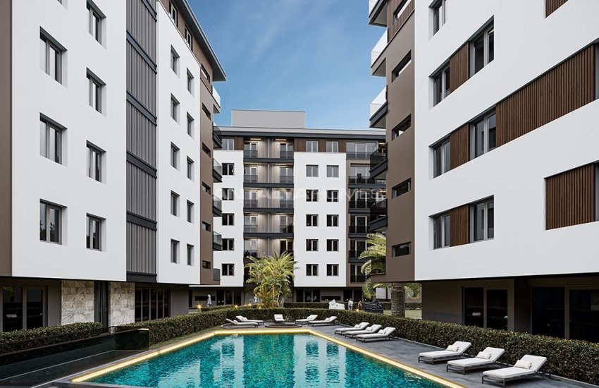 Apartments in a Complex with Rich Facilities in Konyaaltı 6
