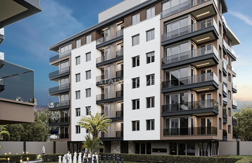 Apartments in a Complex with Rich Facilities in Konyaaltı 7
