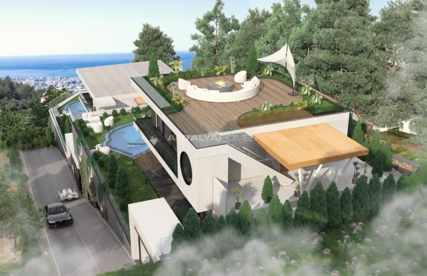 Contemporary Villas with Private Garden and Pool in Alanya 7