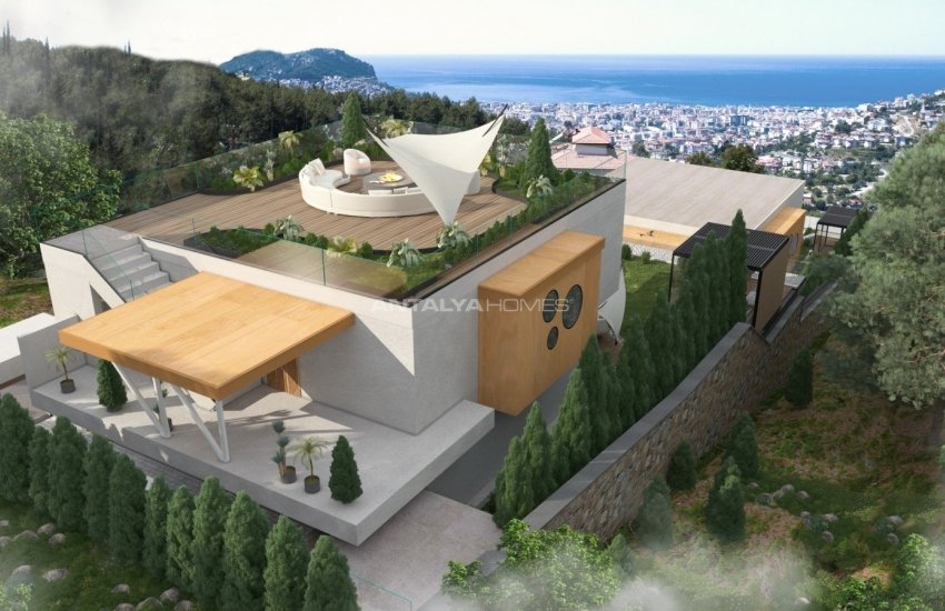 Contemporary Villas with Private Garden and Pool in Alanya 6