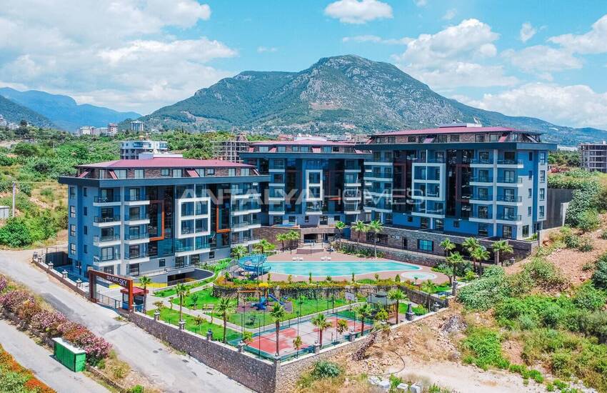 Appartements En Complexe Sécurisé Avec Piscine Kestel Alanya