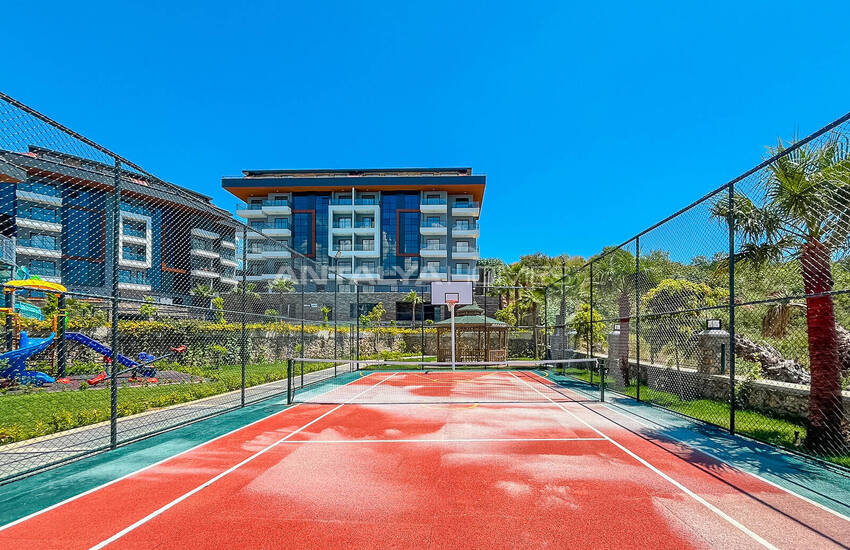 Lägenheter I Ett Säkert Komplex Med Pooler I Kestel Alanya 8