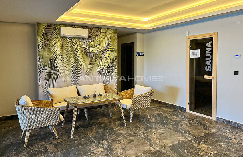 Flats in a Secure Complex with Swimming Pools in Kestel Alanya 3
