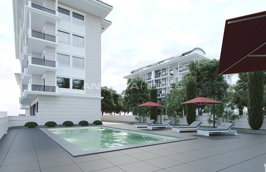 Well-located Luxury Apartments with Pool in Alanya, Avsallar 4