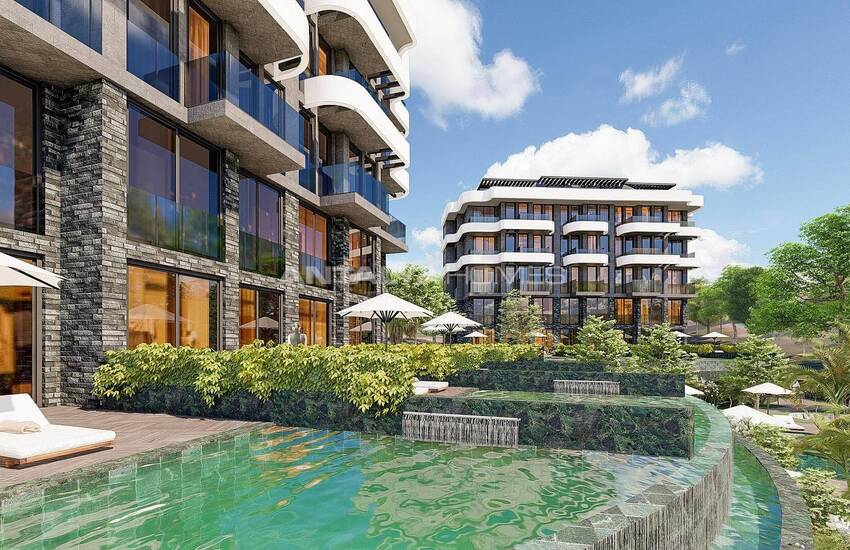 Stunning Sea View Apartments with a Swimming Pool in Alanya