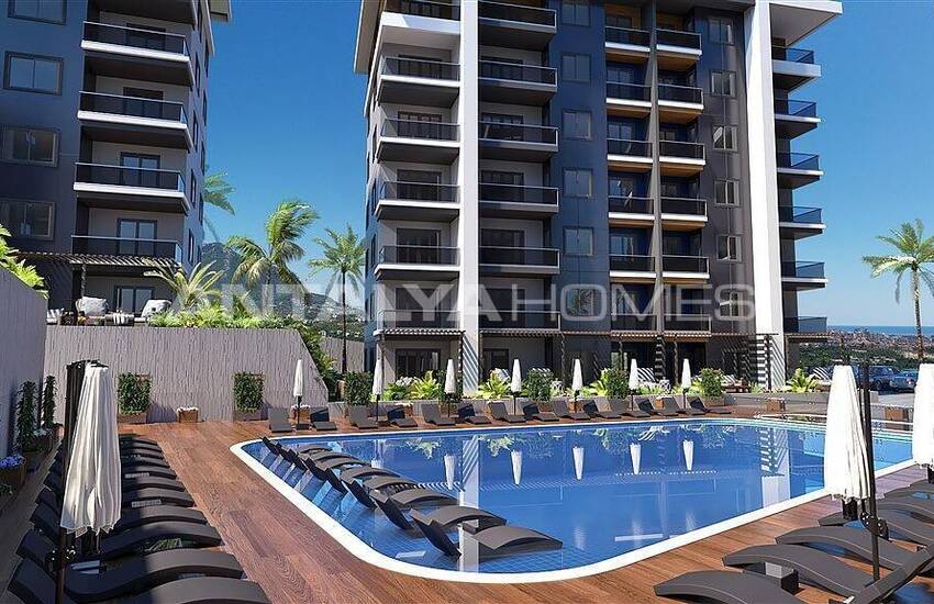 Apartments in a Complex with Numerous Facilities in Alanya 4