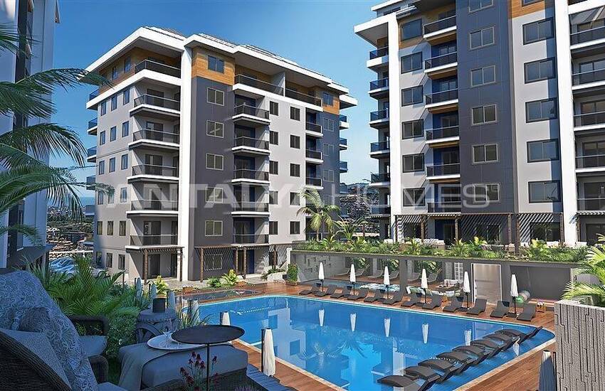 Apartments in a Complex with Numerous Facilities in Alanya 8