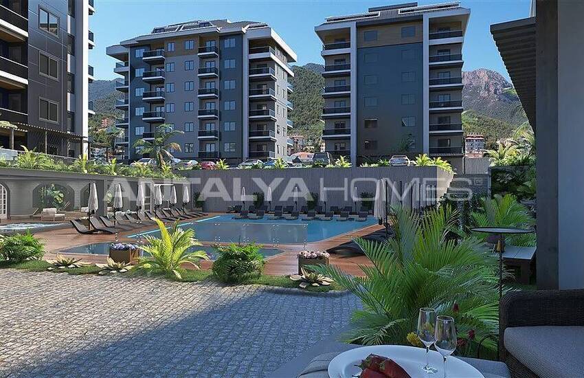 Apartments in a Complex with Numerous Facilities in Alanya 9
