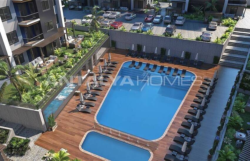 Apartments in a Complex with Numerous Facilities in Alanya 4