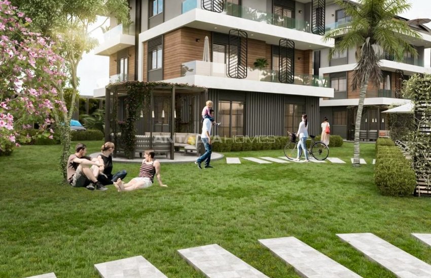 Contemporary Designed Chic Semi Detached Villas in Alanya Center 12