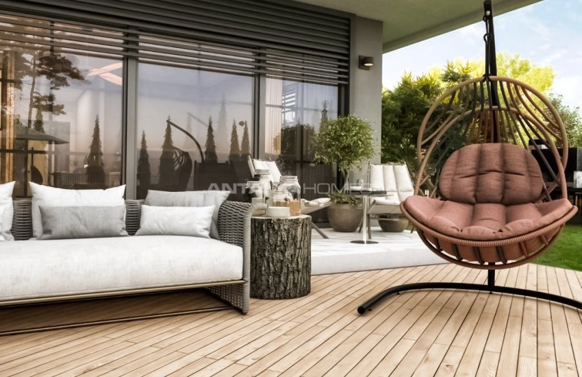 Contemporary Designed Chic Semi Detached Villas in Alanya Center 3