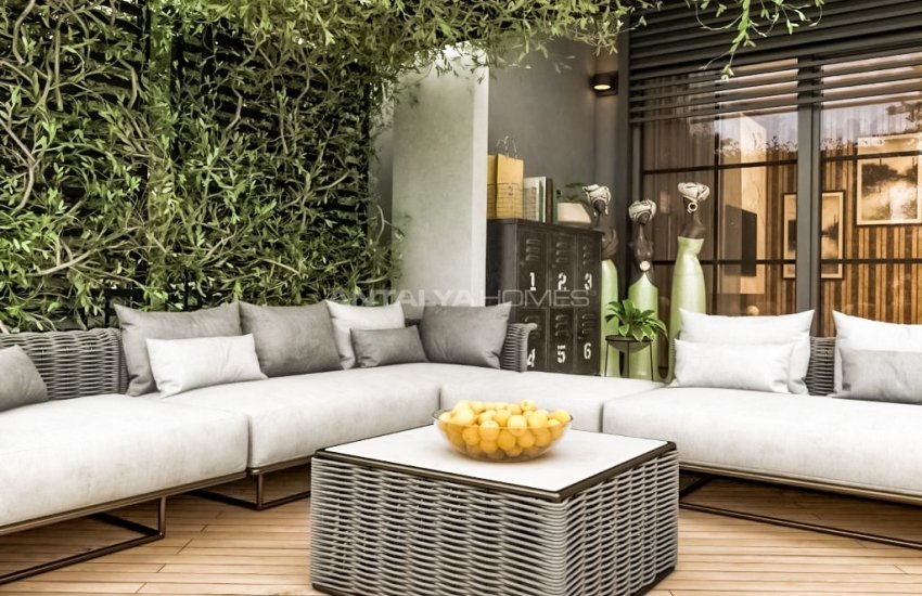 Contemporary Designed Chic Semi Detached Villas in Alanya Center 4