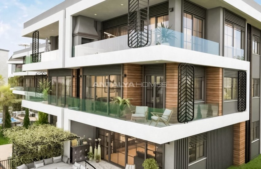 Contemporary Designed Chic Semi Detached Villas in Alanya Center 8