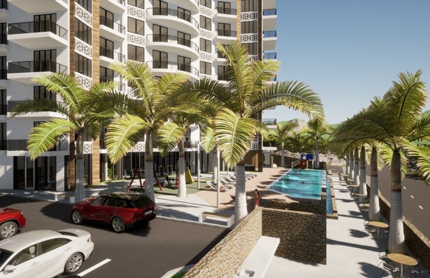 Spacious Flats with City and Sea Views in Alanya Mahmutlar 4