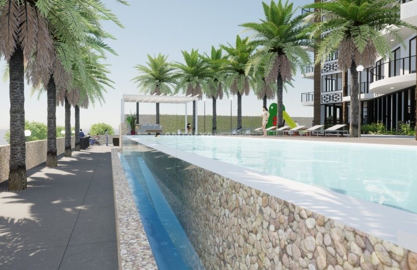 Spacious Flats with City and Sea Views in Alanya Mahmutlar 9