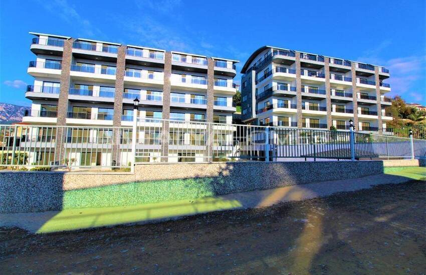 آپارتمان های با دید دریا در یک پروژه ی مدرن در آلانیا