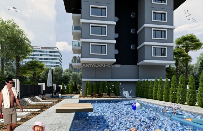 Luxurious Flats Close to the Sea and All Amenities in Alanya 1