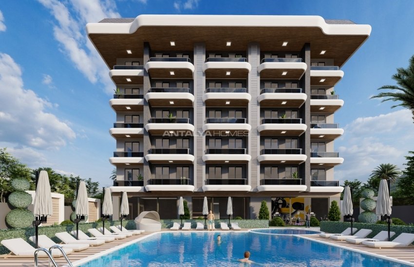 Immobilien In Einem Projekt Mit Privatstrand In Alanya 4