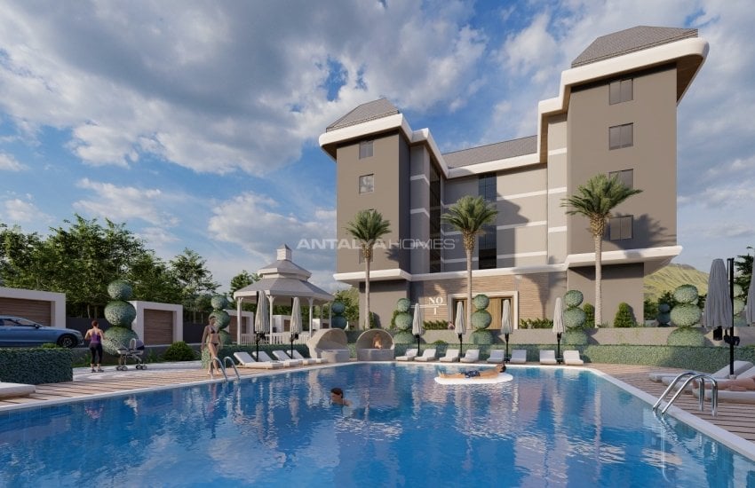 Immobilien In Einem Projekt Mit Privatstrand In Alanya 2