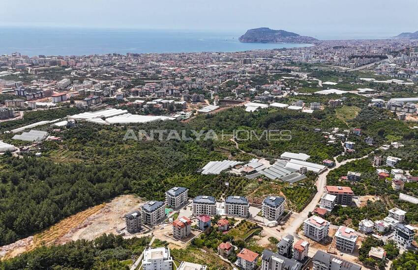 Immobiliers Dans Un Emplacement Élevé À Alanya Oba