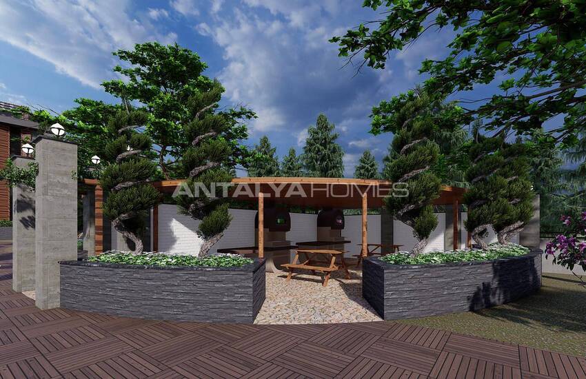 Havsutsikt Lägenheter I Ett Komplex I Alanya Avsallar 1