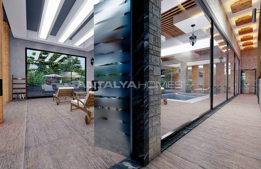 Havsutsikt Lägenheter I Ett Komplex I Alanya Avsallar 12