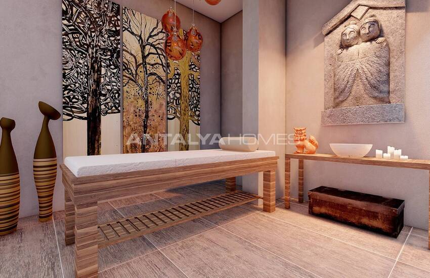 Havsutsikt Lägenheter I Ett Komplex I Alanya Avsallar 18