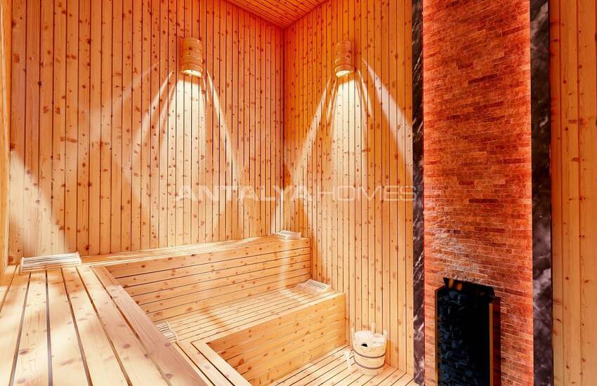 Havsutsikt Lägenheter I Ett Komplex I Alanya Avsallar 19