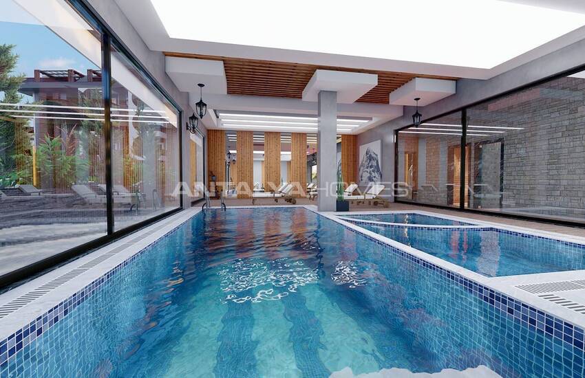 Havsutsikt Lägenheter I Ett Komplex I Alanya Avsallar 20