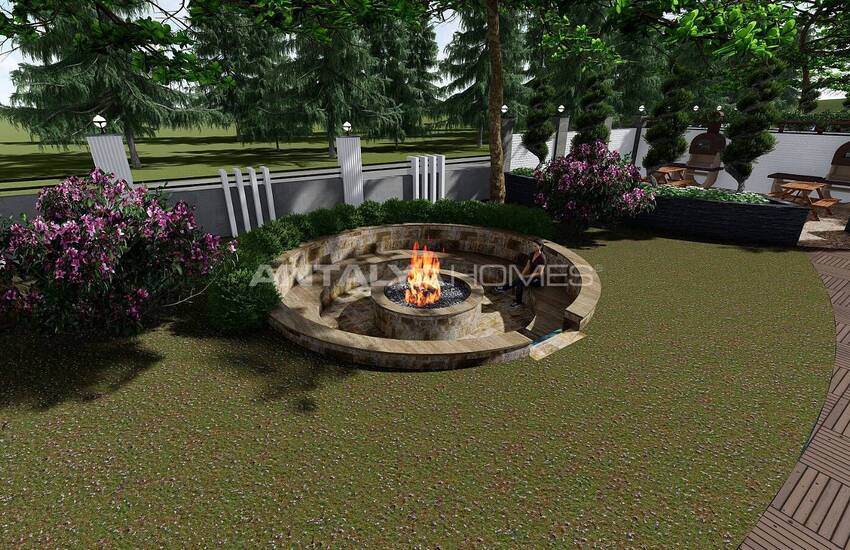 Havsutsikt Lägenheter I Ett Komplex I Alanya Avsallar 2