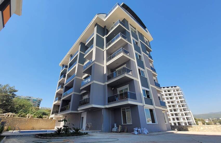 Modern Ontworpen Appartementen Dichtbij Het Strand In Avsallar Alanya