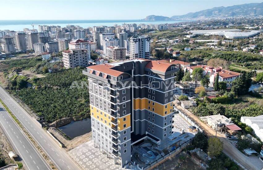 Investment Apartments in a Complex in Mahmutlar, Alanya