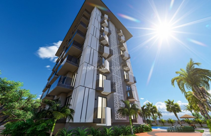 Centrally Located Luxury Apartments in a Complex with Pools in Alanya 6