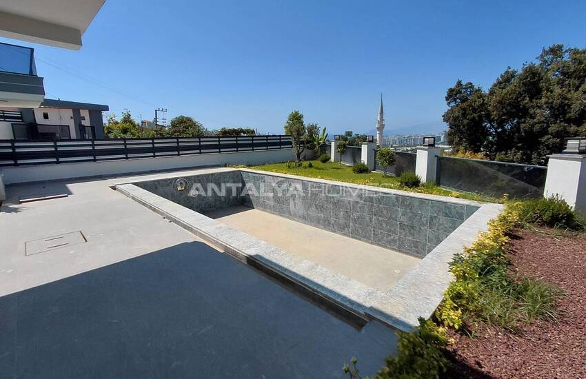 Villas Vue Sur Château Et Mer Avec Piscines Privées À Alanya 16