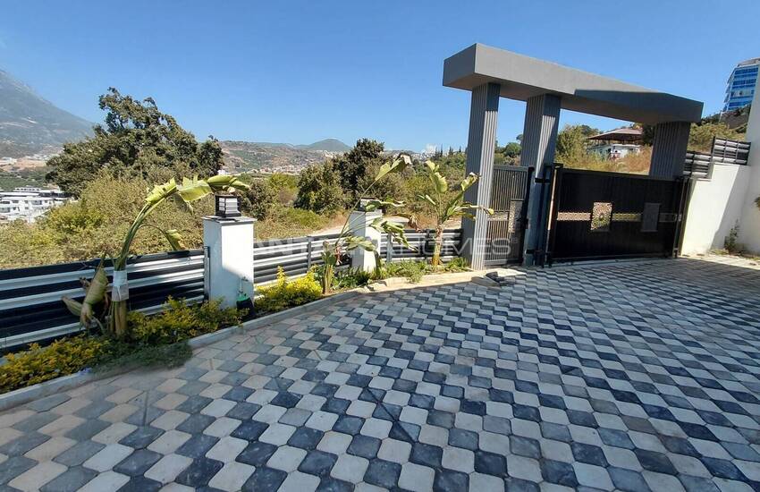 Villas Vue Sur Château Et Mer Avec Piscines Privées À Alanya 12