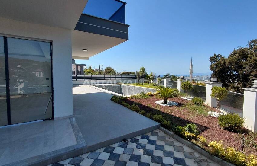 Villas Vue Sur Château Et Mer Avec Piscines Privées À Alanya 13