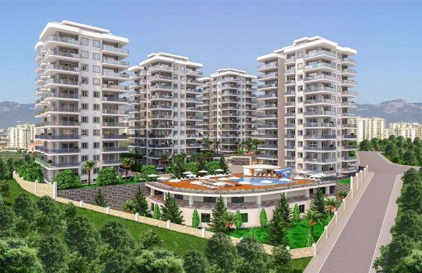 New Apartments with Wonderful Sea View in Mahmutlar, Alanya 5