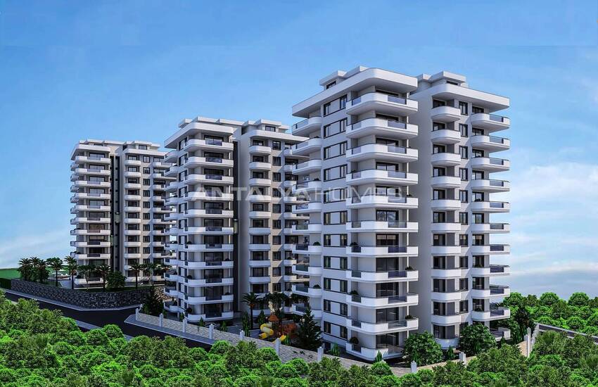 New Apartments with Wonderful Sea View in Mahmutlar, Alanya 6