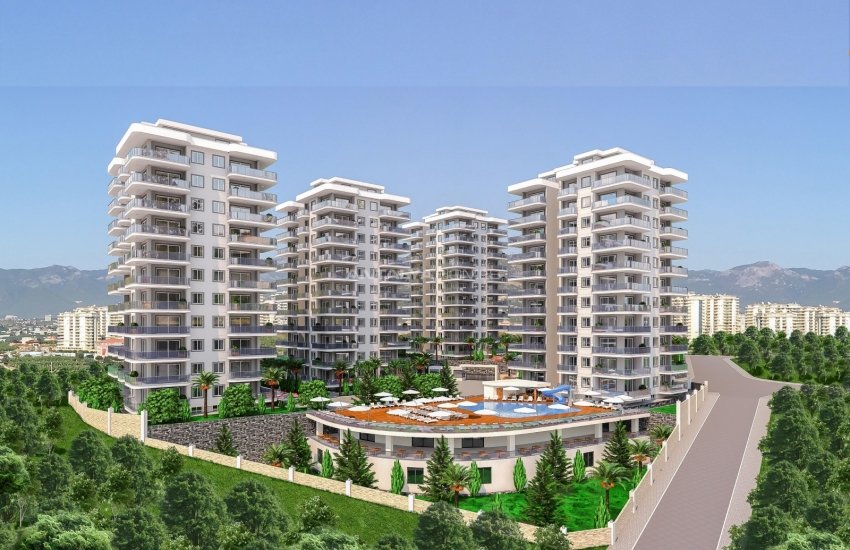 New Apartments with Wonderful Sea View in Mahmutlar, Alanya 4