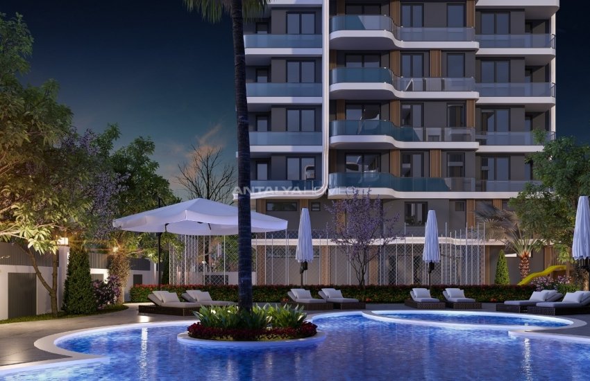 Chic Flat in a Prestigious Residential Area in Altintas Antalya 12