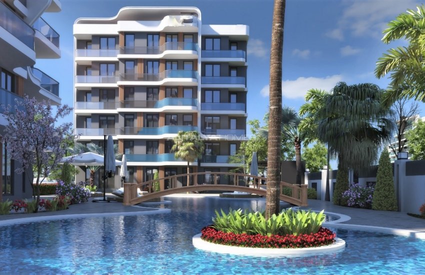 Chic Flat in a Prestigious Residential Area in Altintas Antalya 1
