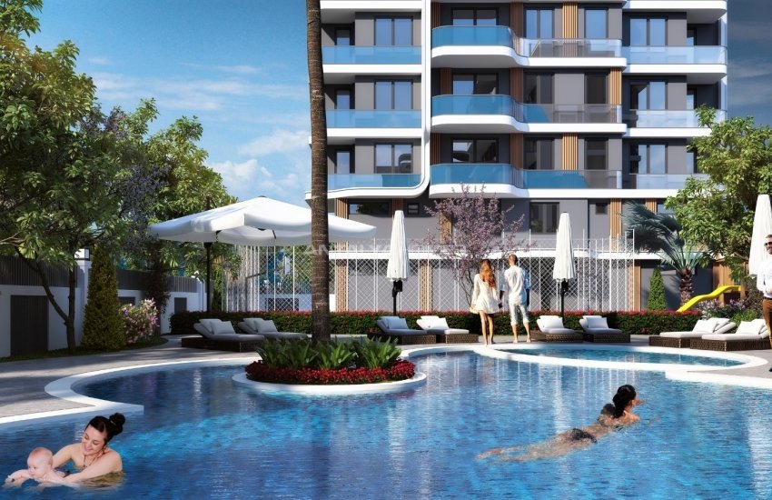 Chic Flat in a Prestigious Residential Area in Altintas Antalya 7
