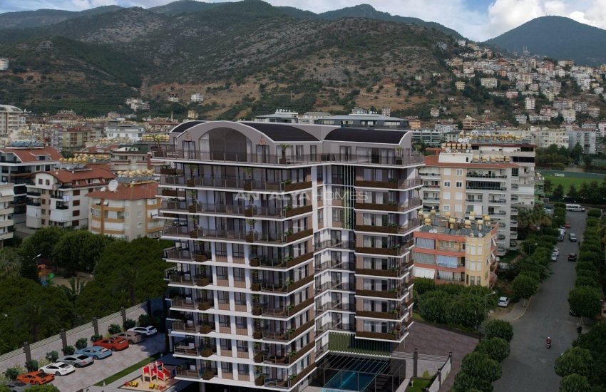 Properties in a Luxury Complex Close to Amenities in Alanya 2