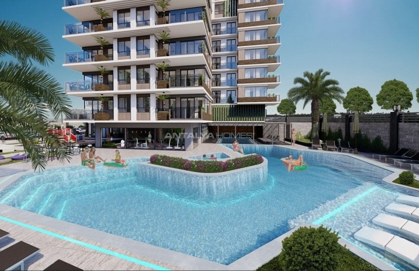 Properties in a Luxury Complex Close to Amenities in Alanya 6
